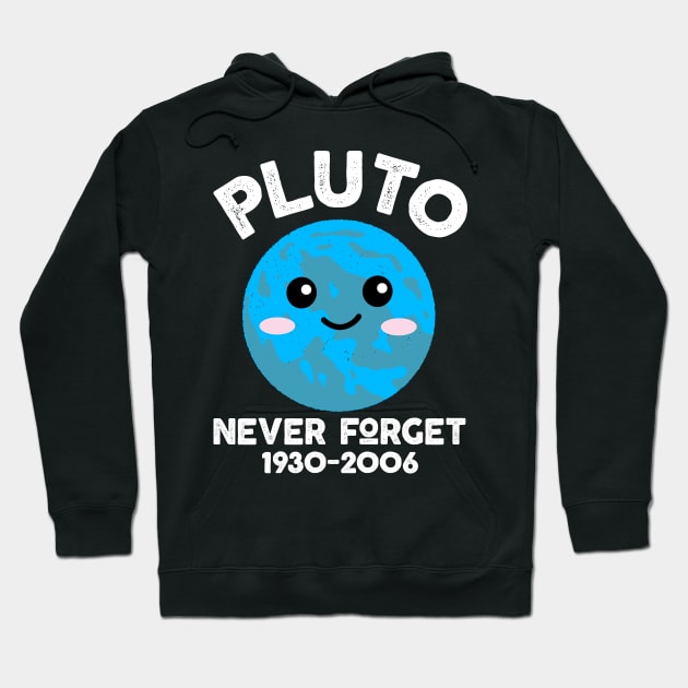 Pluto Never Forget Hoodie by DetourShirts